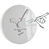 Blank Wall Clock by Mart&iacute; Guix&eacute;
