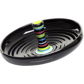 "Pirouette" Spinning Desk Organizer in Black