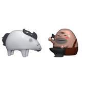 "Trotto and Ernesto" Figurines