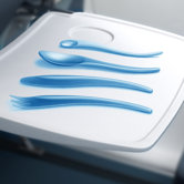 Zlin Cutlery / Flatware Set by Future Systems