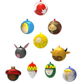 Baldassarre Ornament- Set of 10