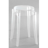 Charles Ghost 18" Stool