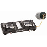 Double Burner Propane Stove