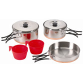 Two Person Stainless Cook Set
