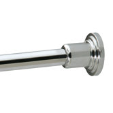 Marina Shower Curtain Rod Set in Chrome