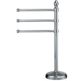 3-Arm Standing Towel Rack