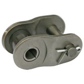 4 Count #40 Roller Chain Offset Link 7640040