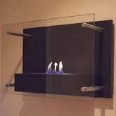 Radia Wall Mounted Bio Ethanol Fireplace