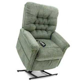 Heritage Collection Large 3-Position Lift Chair with Button Back - Quick Ship
