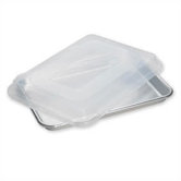 Natural Commercial Bakers Quarter Sheet with Storage Lid
