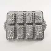 Platinum Holiday Mini Loaves Cake Pan