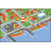Play Carpet City By The Bay Kids Rug