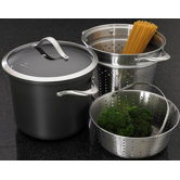 Contemporary Nonstick 8-qt. Pot Set