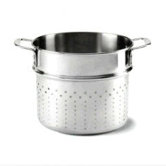 Tri-Ply Stainless Steel 6 Quart Pasta Insert
