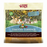 Living World Timothy Toppings Flower and Herb Mix Small Animal Treat - 17.8 oz.