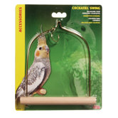 Living World Cockatiel Swing with Wooden Perch