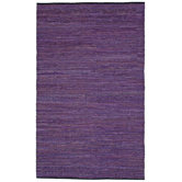 Matador Leather Chindi Purple Rug