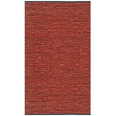 Matador Copper Leather Chindi Rug