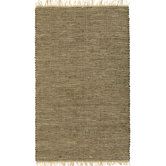 Matador Brown Leather/Hemp Rug