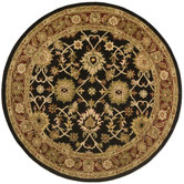 Traditions Kashan Black/Tan Rug