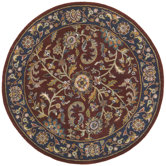 Traditions Kashan Red/Blue Rug
