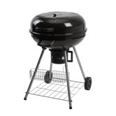 Charcoal Grill with Storage Rack