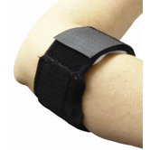 Tennis Elbow Support Strap in Black