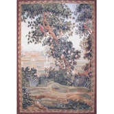 Grandeur Landscape Blooming Tree Novelty Rug