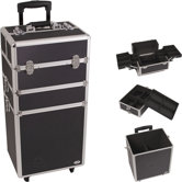 Professional Rolling Cosmetic Case