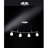 Halogen Pendelleuchte 4-flammig "Topeka"