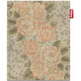 Non-Flying Red Floral Rug