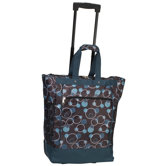Print Pattern Rolling Shopping Tote