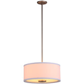 Milan 3 Light Drum Pendant