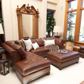 Corsario Leather Sectional
