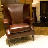 Camden Top Grain Leather Chair