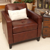 Carlton Top Grain Leather Chair