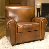 Conrad Top Grain Leather Chair