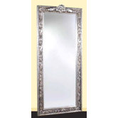 Leaf Framed Bevelled Mirror