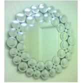 Round Bevelled Mirror