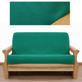 Solid Teal Futon Cover