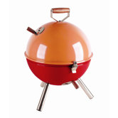 Minigrill "Mini BBQ" in Rot / Orange