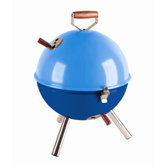 Minigrill "Mini BBQ" in Blau / Hellblau
