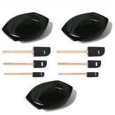 9 Piece Cake Pan / Spatula Set
