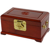Rosewood Jewelry Box in Honey