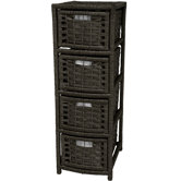 32" Natural Fiber Occasional Chest