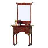 Asian Pagoda Console Table Vanity