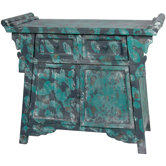 Distressed Altar Cabinet