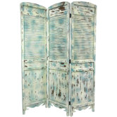 Rustic Venetian Cafe Room Divider