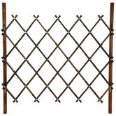 Diamond Bamboo Fence