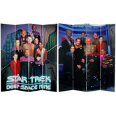 Tall Double Sided Star Trek Deep Space Nine Canvas Room Divider